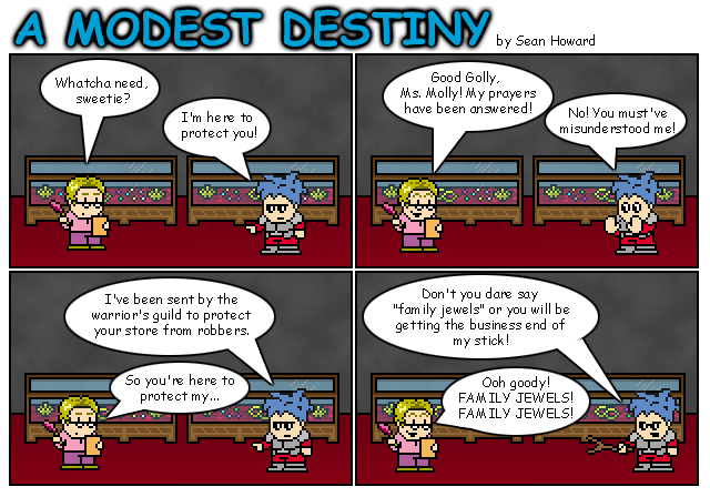 All comics: Copyright 2001-2008 Sean Howard