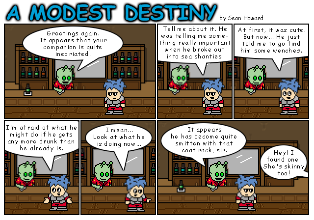 All comics: Copyright 2001-2008 Sean Howard