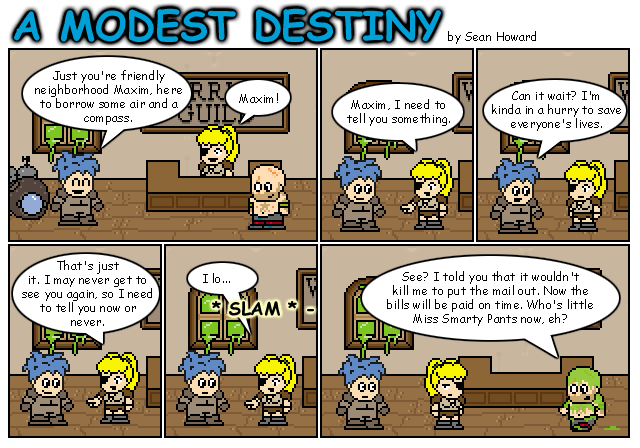 All comics: Copyright 2001-2008 Sean Howard