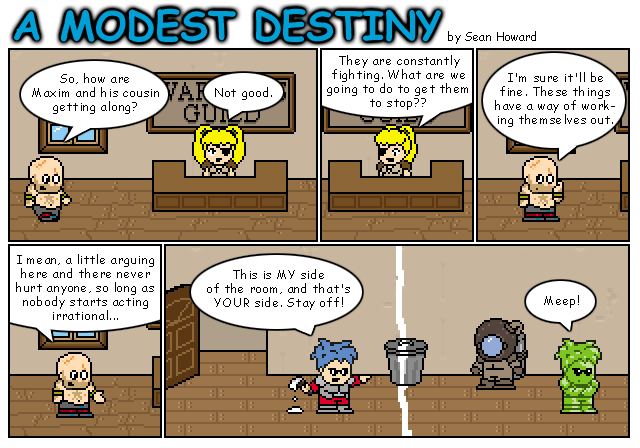 All comics: Copyright 2001-2008 Sean Howard
