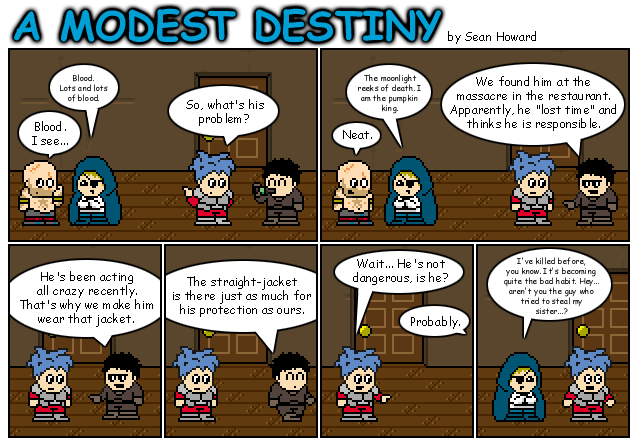 All comics: Copyright 2001-2008 Sean Howard