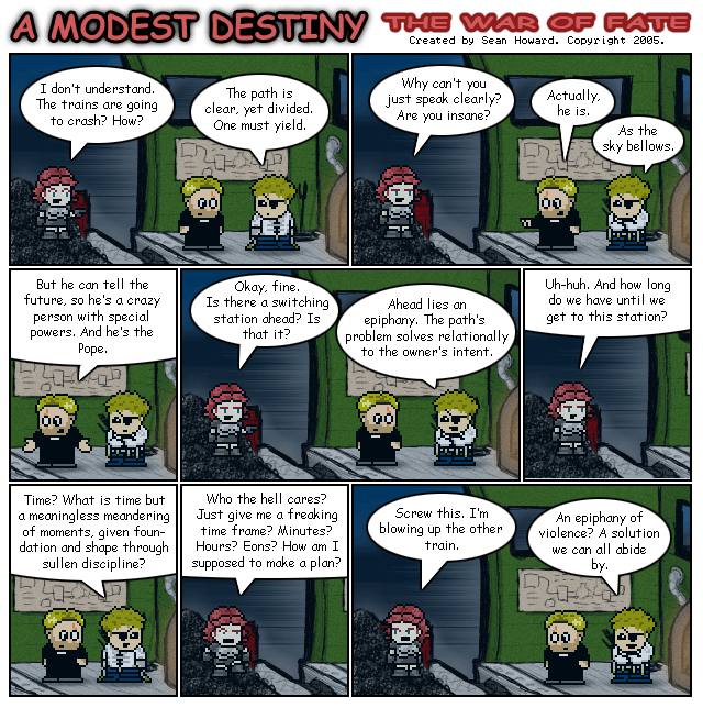 All comics: Copyright 2001-2008 Sean Howard