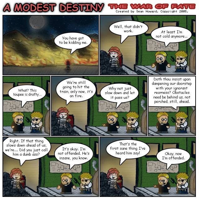 All comics: Copyright 2001-2008 Sean Howard