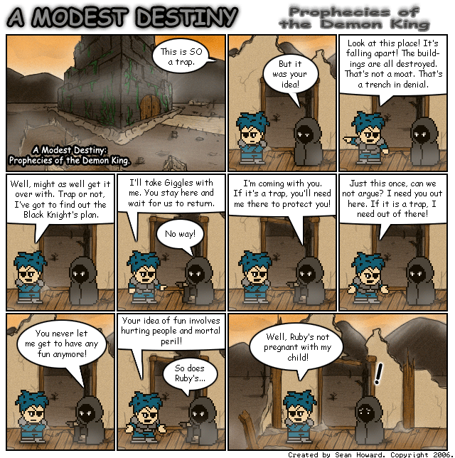 All comics: Copyright 2001-2008 Sean Howard