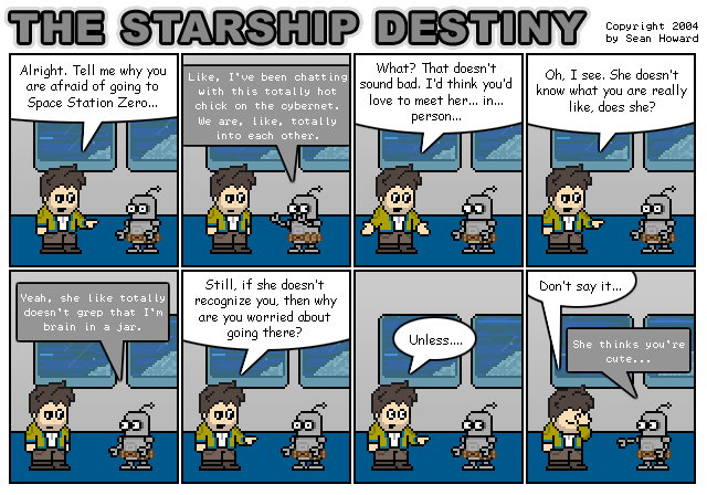 All comics: Copyright 2001-2008 Sean Howard