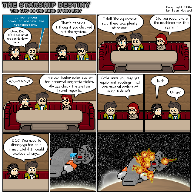 All comics: Copyright 2001-2008 Sean Howard