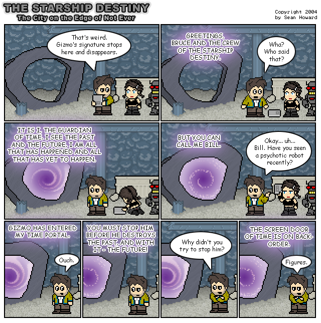 All comics: Copyright 2001-2008 Sean Howard
