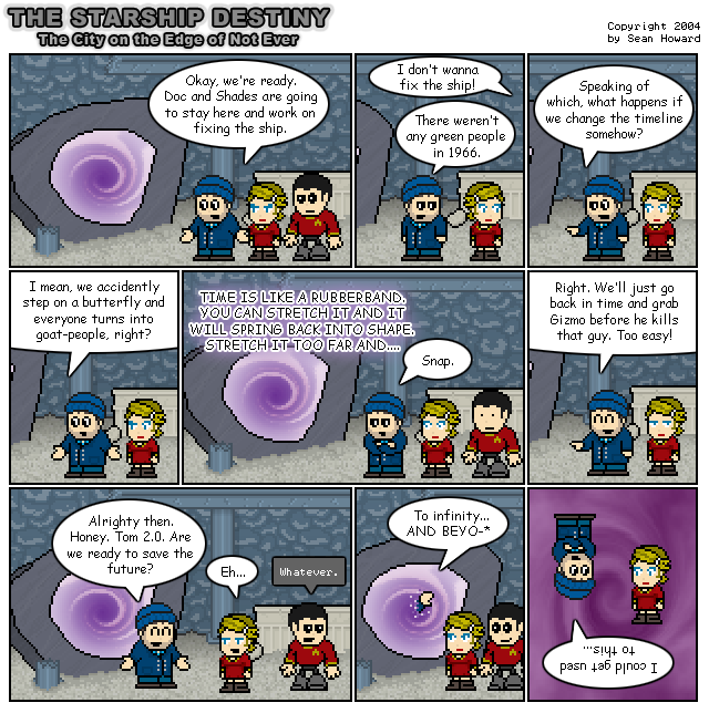 All comics: Copyright 2001-2008 Sean Howard