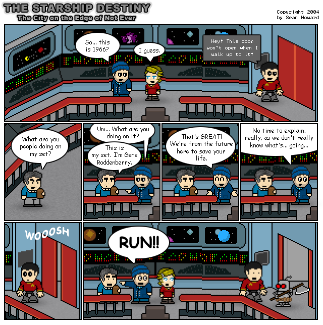 All comics: Copyright 2001-2008 Sean Howard