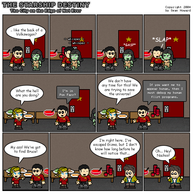 All comics: Copyright 2001-2008 Sean Howard