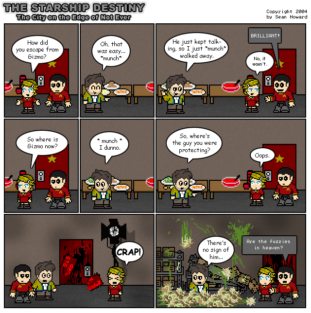 All comics: Copyright 2001-2008 Sean Howard