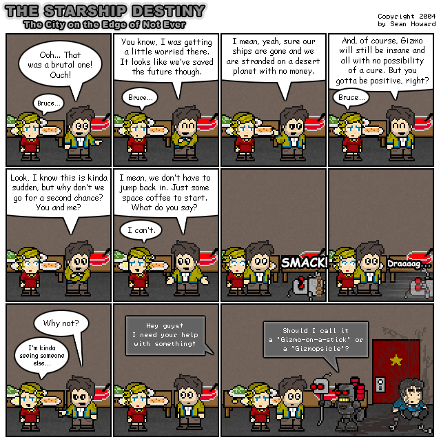 All comics: Copyright 2001-2008 Sean Howard