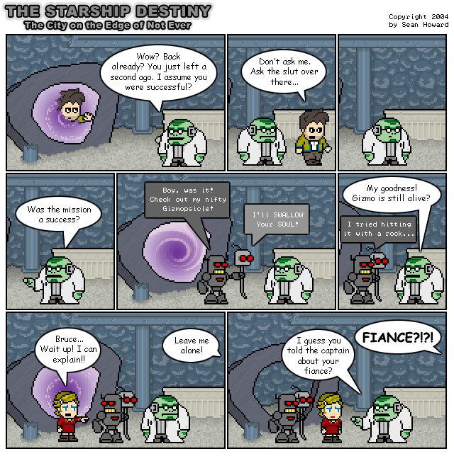 All comics: Copyright 2001-2008 Sean Howard