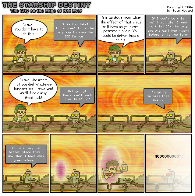 All comics: Copyright 2001-2008 Sean Howard