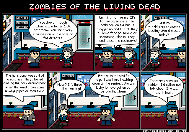 All comics: Copyright 2001-2008 Sean Howard