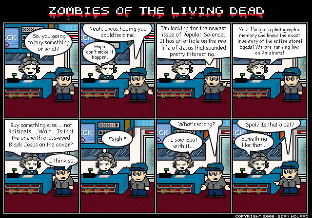 All comics: Copyright 2001-2008 Sean Howard